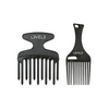 2PC HAIR PICK COMB SET