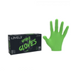 NITRILE GLOVES - LIME LARGE